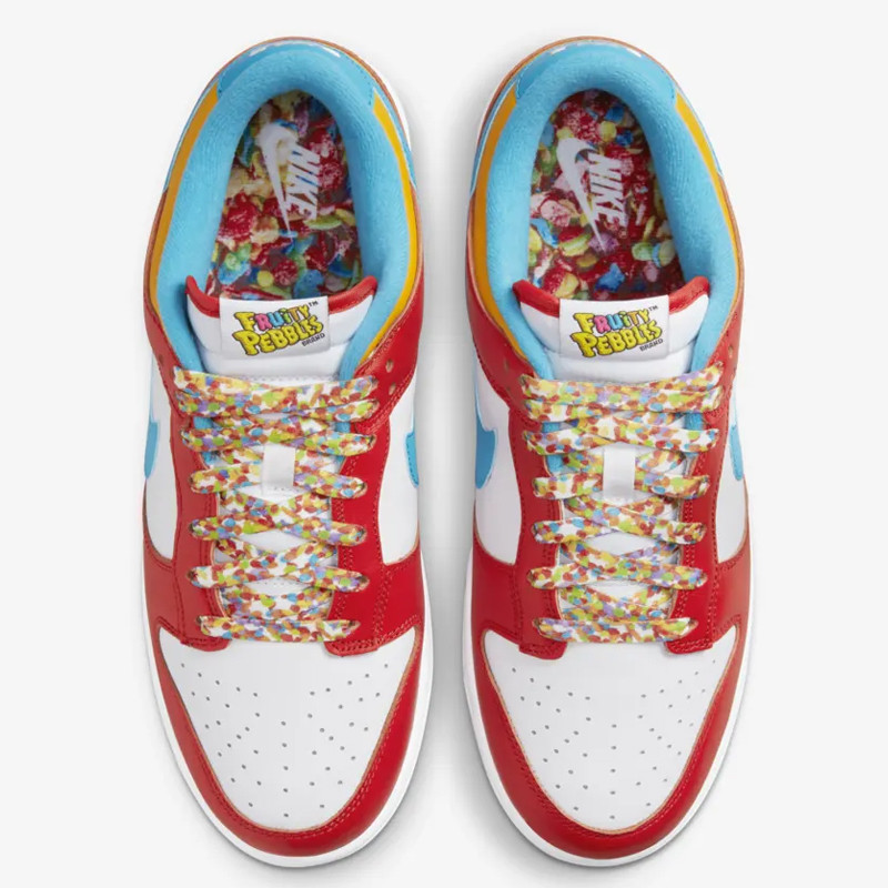 SEPATU SNEAKERS NIKE LeBron James x Dunk Low Fruity Pebbles