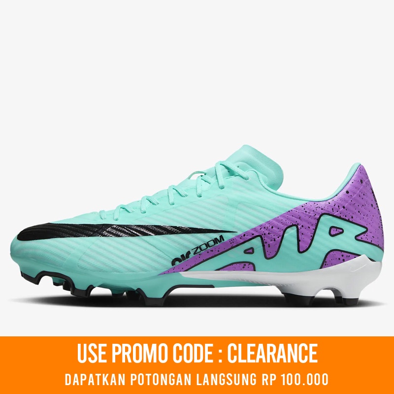 Sepatu Football Nike Mercurial Vapor 15 Academy Fg Mg Hyper Turquoise