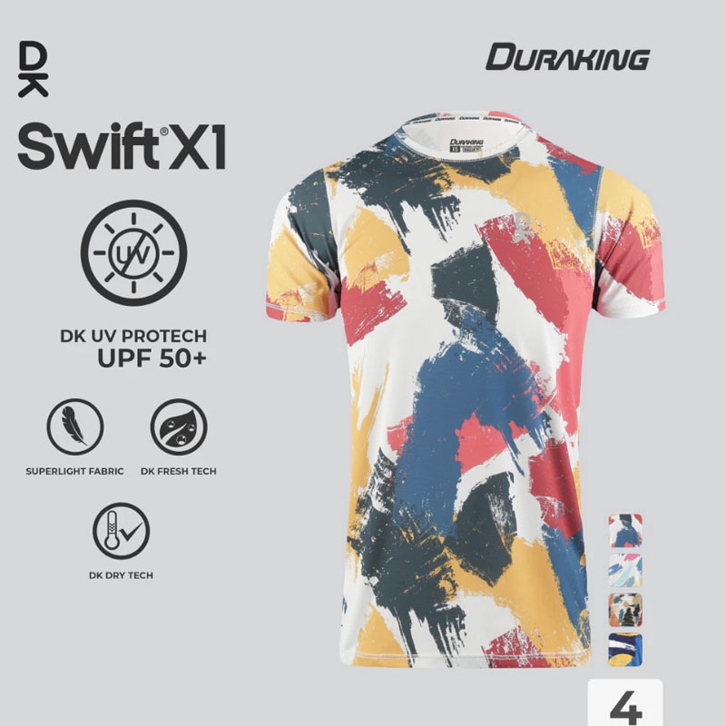 BAJU LARI DURAKING Swift X1 Super Light Jersey SS