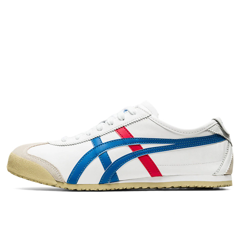 Sepatu Sneakers Onitsuka Tiger Mexico 66 White Blue