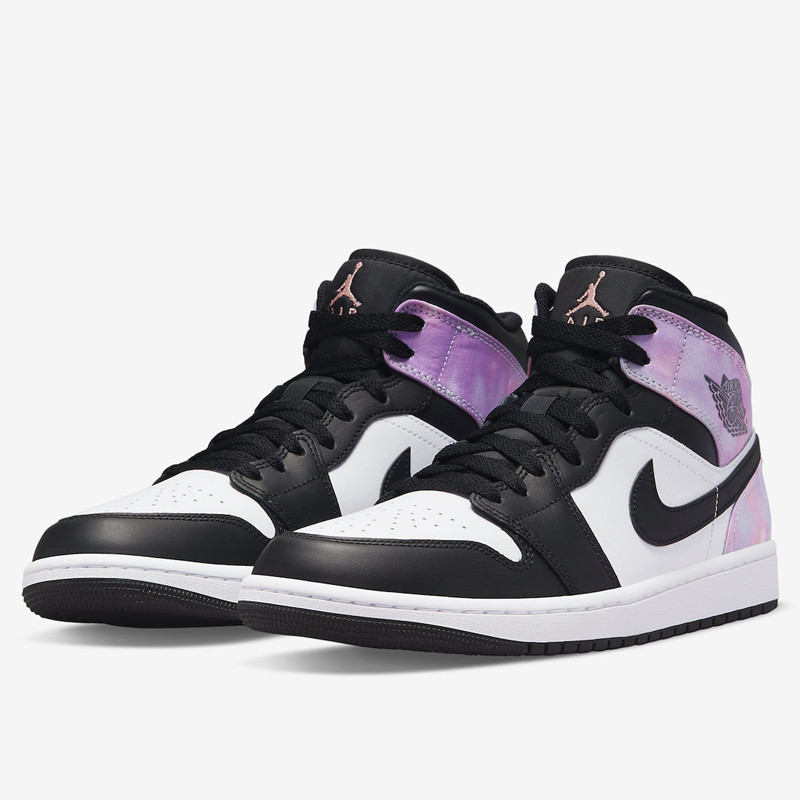 SEPATU SNEAKERS AIR JORDAN AJ 1 Mid Tie Dye