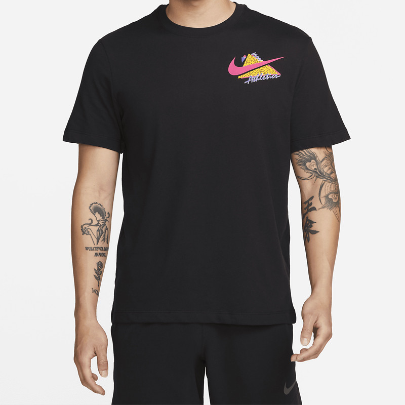 Jual BAJU TRAINING Pria NIKE Dri-FIT Tee Story Pack Black Original