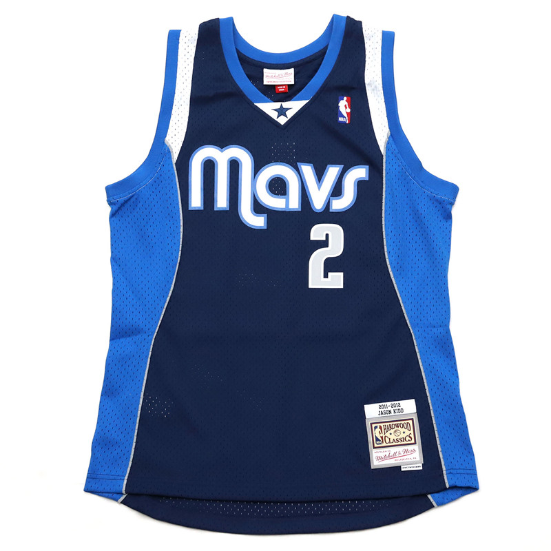 BAJU BASKET MITCHELL N NESS Jason Kidd Dallas Mavericks 2011-12 Swingman Jersey