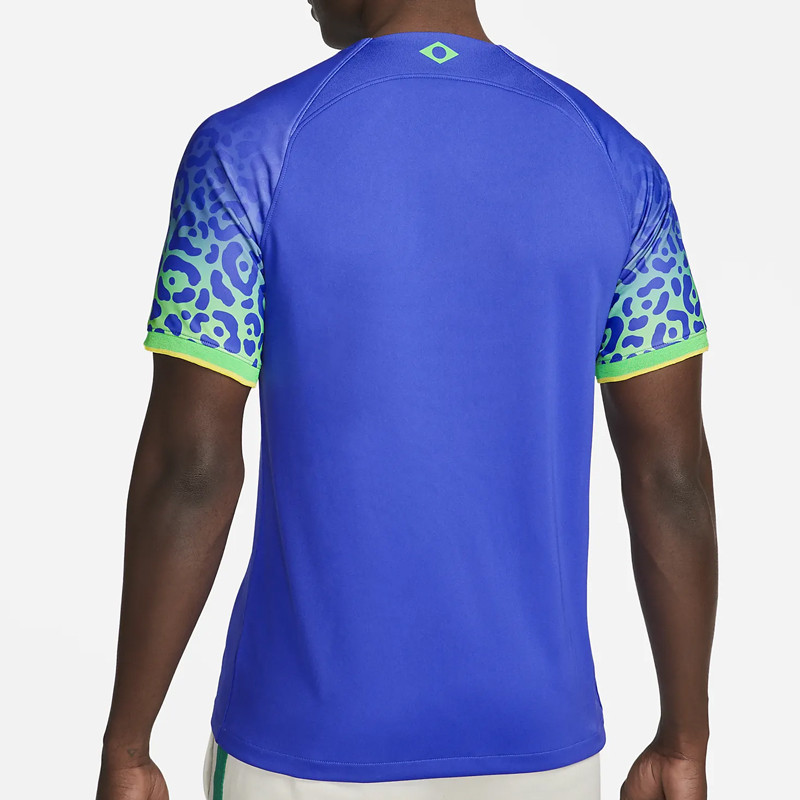 Jual BAJU FOOTBALL Pria NIKE Brazil 2022-23 Stadium Away Jersey ...