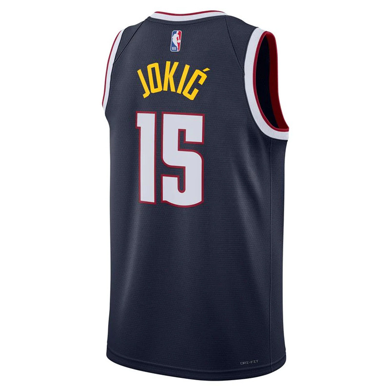 BAJU BASKET NIKE Denver Nuggets Nikola Jokic Icon Edition Swingman Jersey