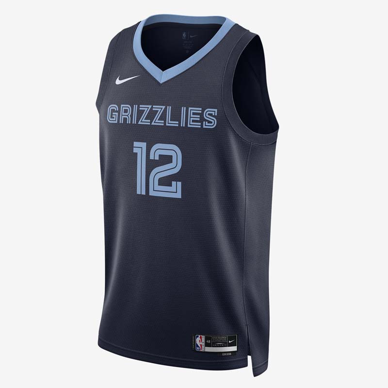 BAJU BASKET NIKE Ja Morant Memphis Grizzlies Icon Edition Swingman Jersey