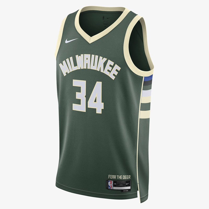BAJU BASKET NIKE Milwaukee Bucks Icon Edition 2022/23