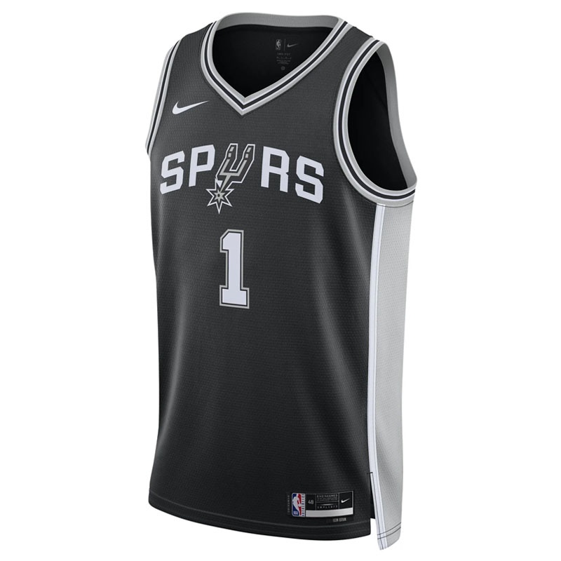 BAJU BASKET NIKE Victor Wembanyama San Antonio Spurs Swingman Jersey