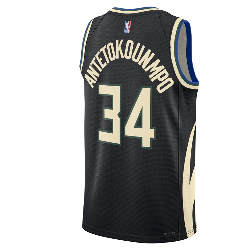 BAJU BASKET AIR JORDAN Giannis Antetokounmpo Milwaukee Bucks Statement Edition Swingman Jersey