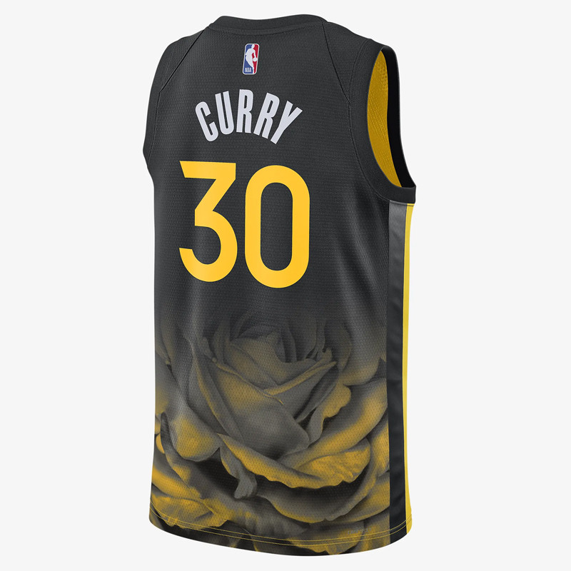 BAJU BASKET NIKE Golden State Warriors Stpehen Curry City Edition Swingman Jersey