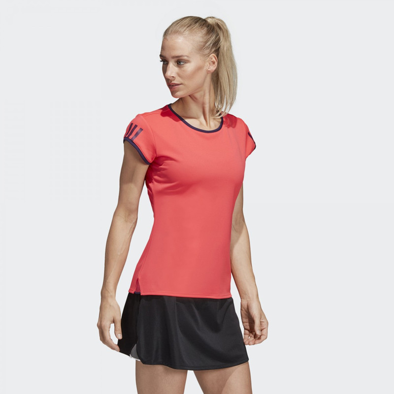 BAJU TENNIS ADIDAS Wmns 3-Stripes Club Tee