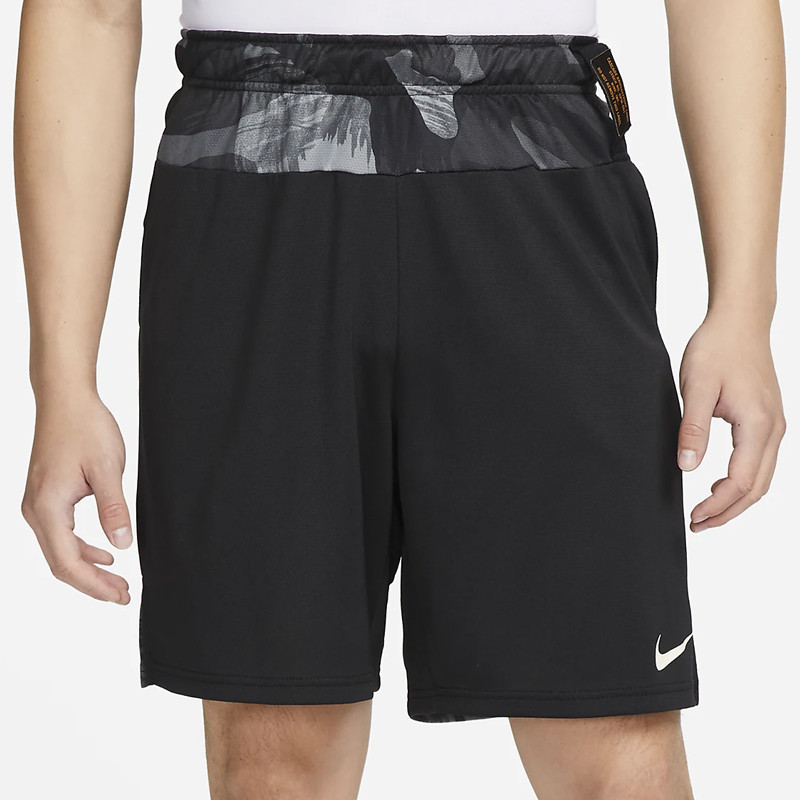 CELANA TRAINING NIKE Dri-FIT Knit Camo Shorts