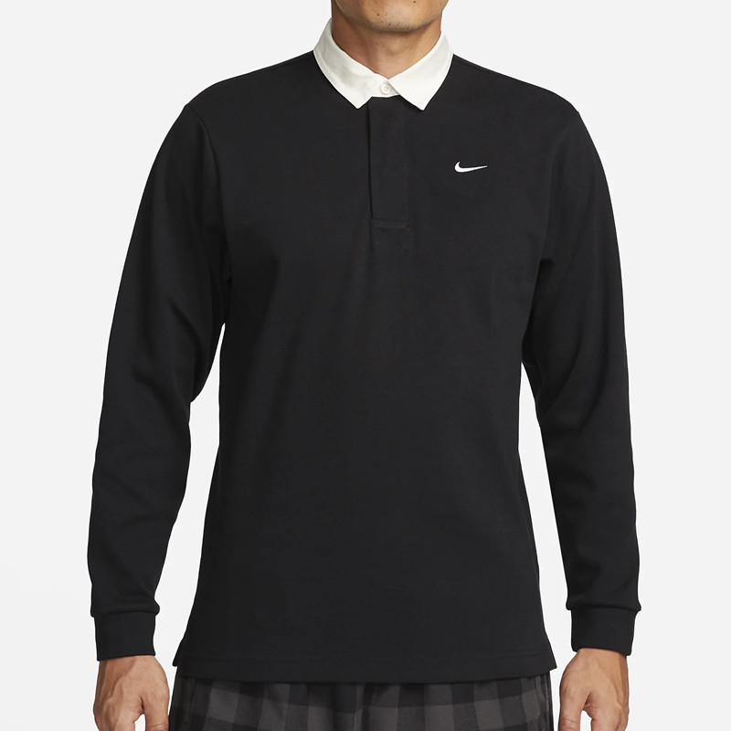 BAJU TRAINING NIKE Solo Swoosh Rugby Top