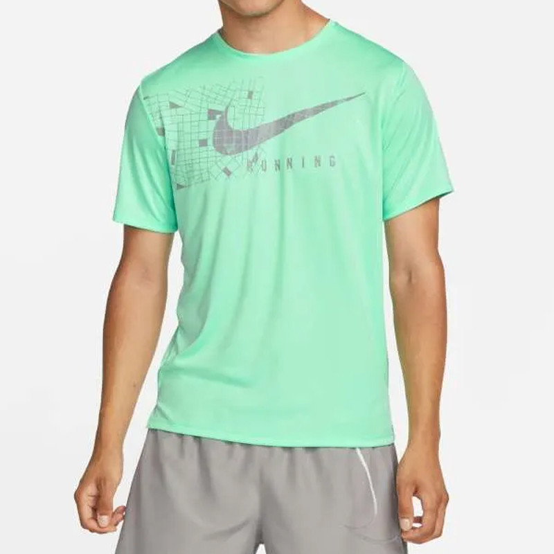 BAJU LARI NIKE Dri-FIT UV Miler Run Division Tee