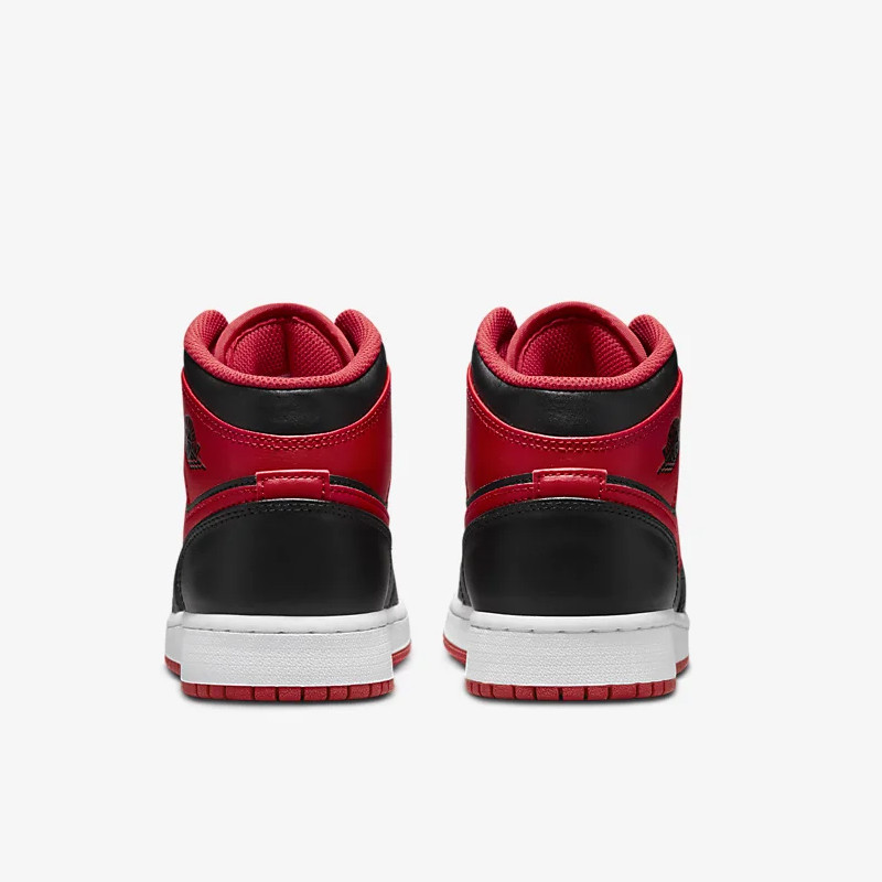 SEPATU SNEAKERS AIR JORDAN AJ 1 Mid Gs Alternate Bred