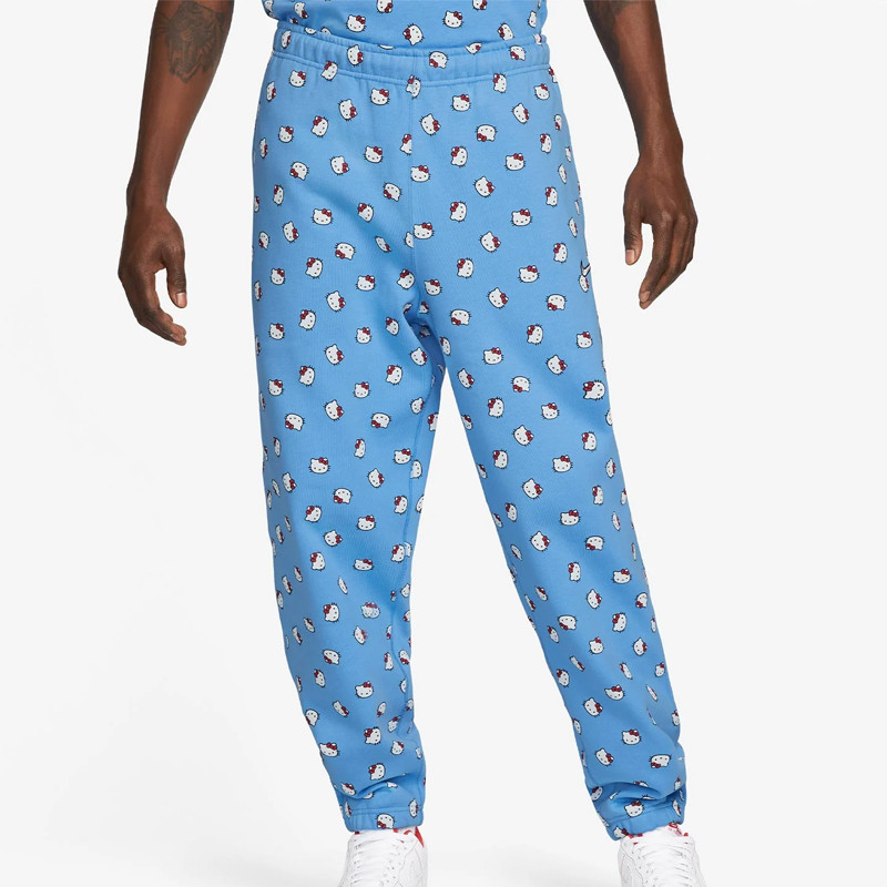 CELANA TRAINING NIKE Fleece Pant x Hello Kitty