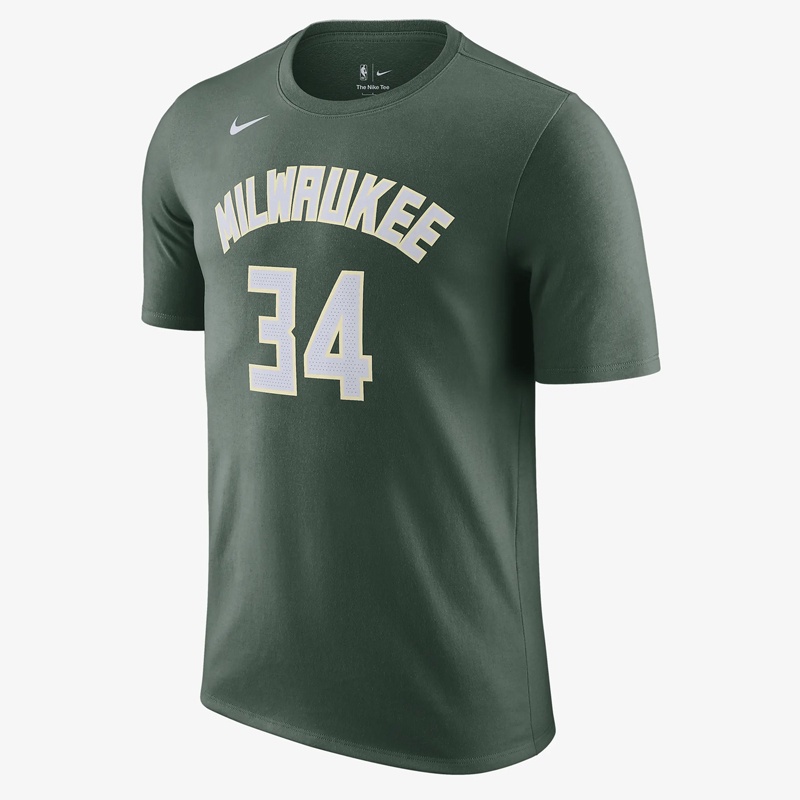 BAJU BASKET NIKE Giannis Antetokounmpo Milwaukee Bucks Tee