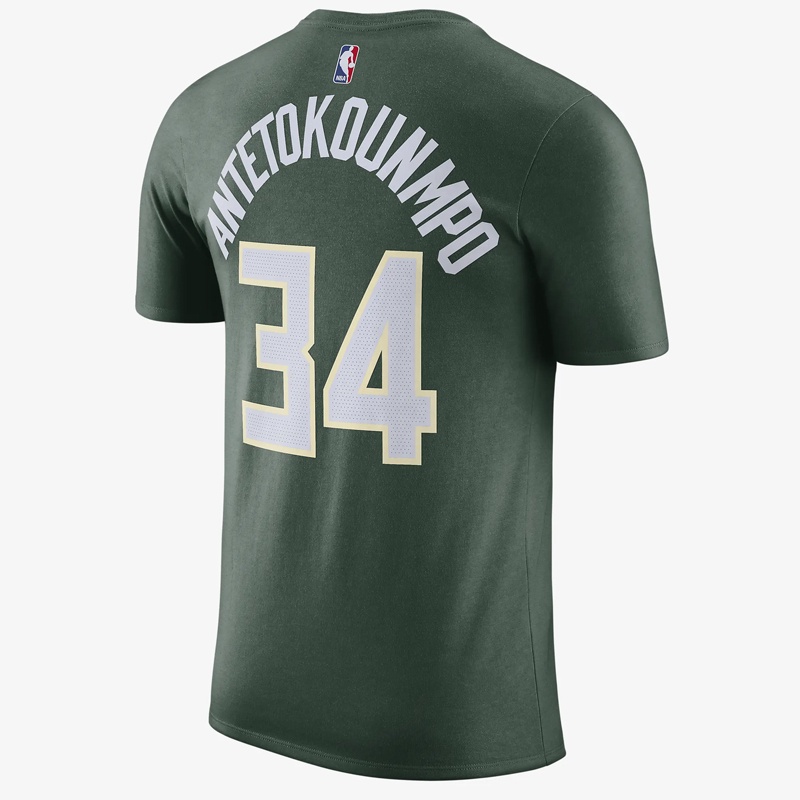 BAJU BASKET NIKE Giannis Antetokounmpo Milwaukee Bucks Tee