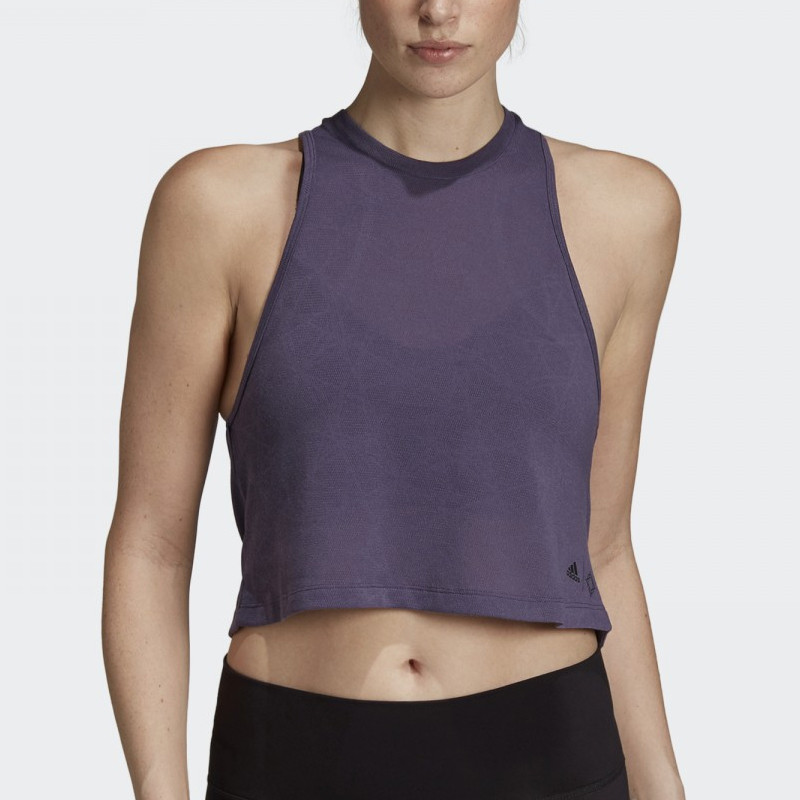BAJU TRAINING ADIDAS Wmns Aeroknit Wanderlust Training Tank Top