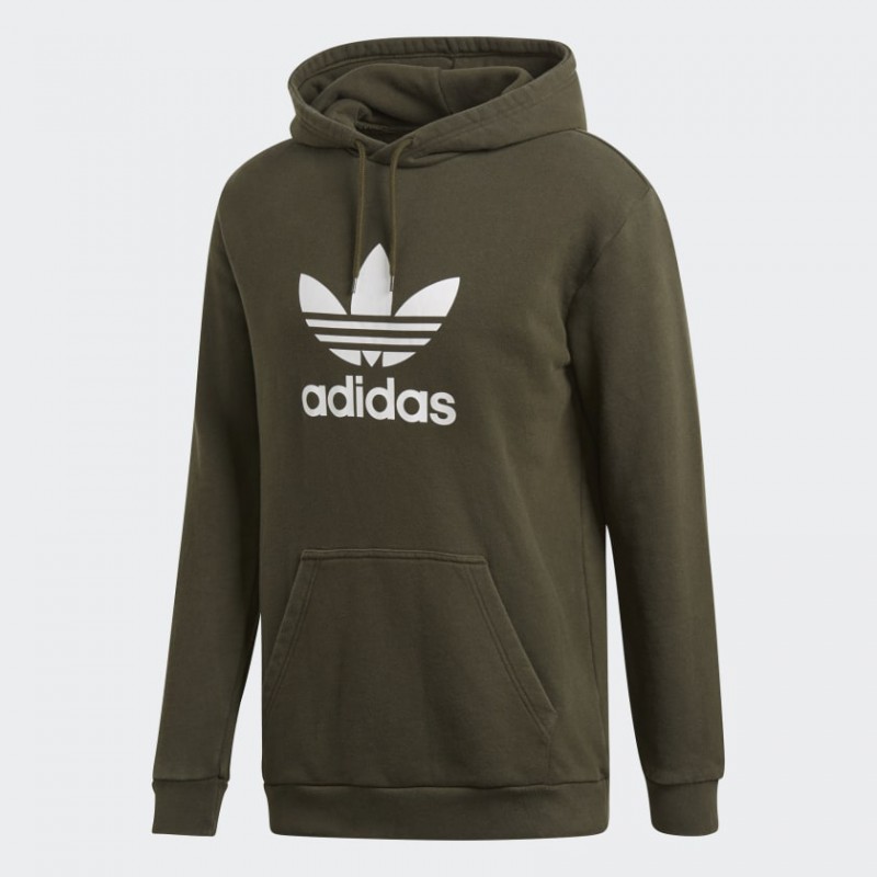 Baju Sneakers Adidas Trefoil Hoodie Night Cargo