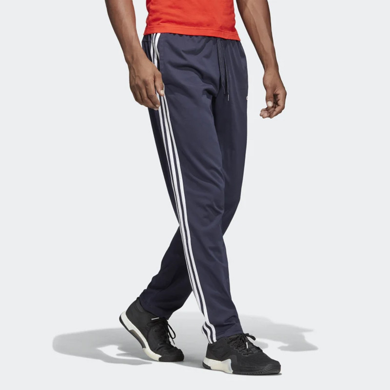 CELANA TRAINING ADIDAS Essentials 3-Stripes Tapered Open Hem Pants