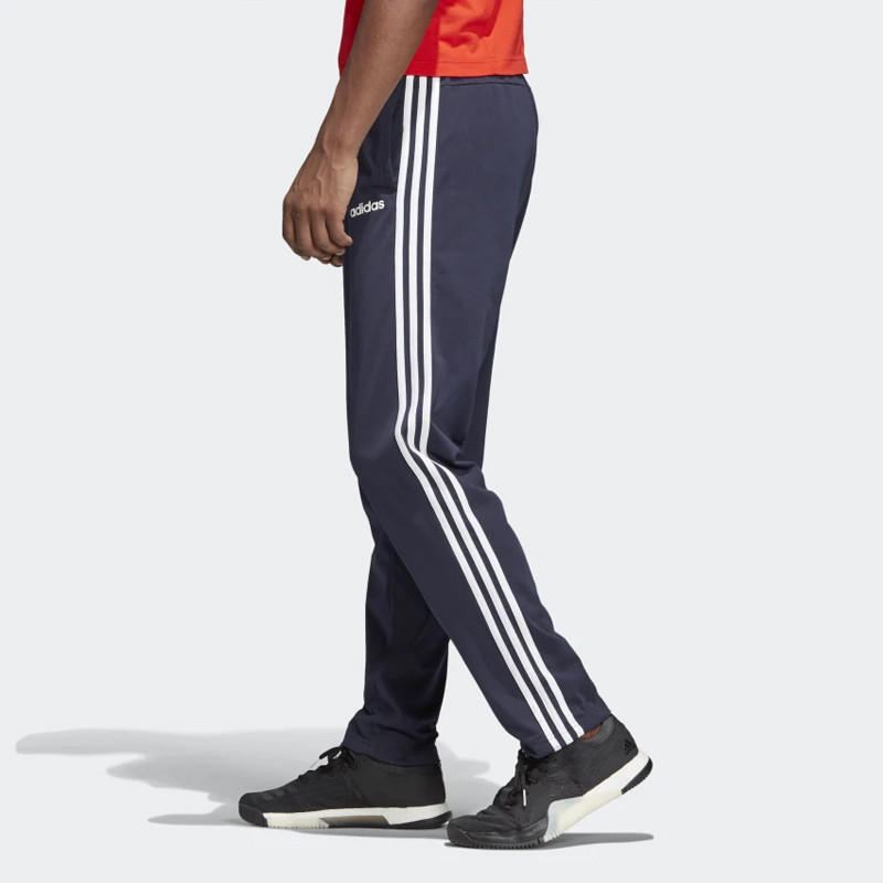 CELANA TRAINING ADIDAS Essentials 3-Stripes Tapered Open Hem Pants