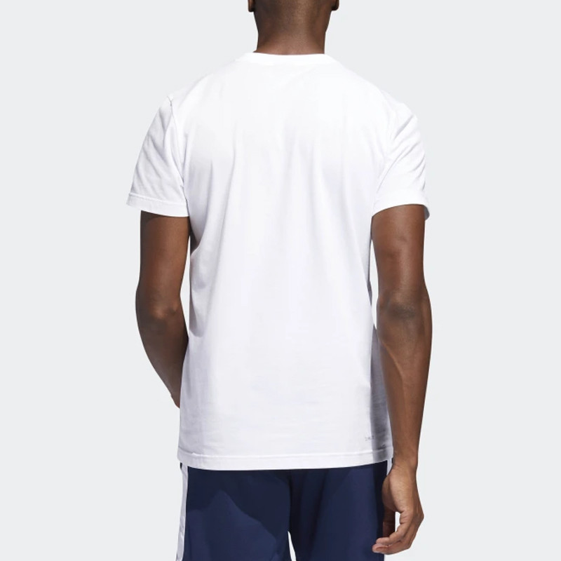 BAJU BASKET ADIDAS Badge of Sport Logo Filled Tee