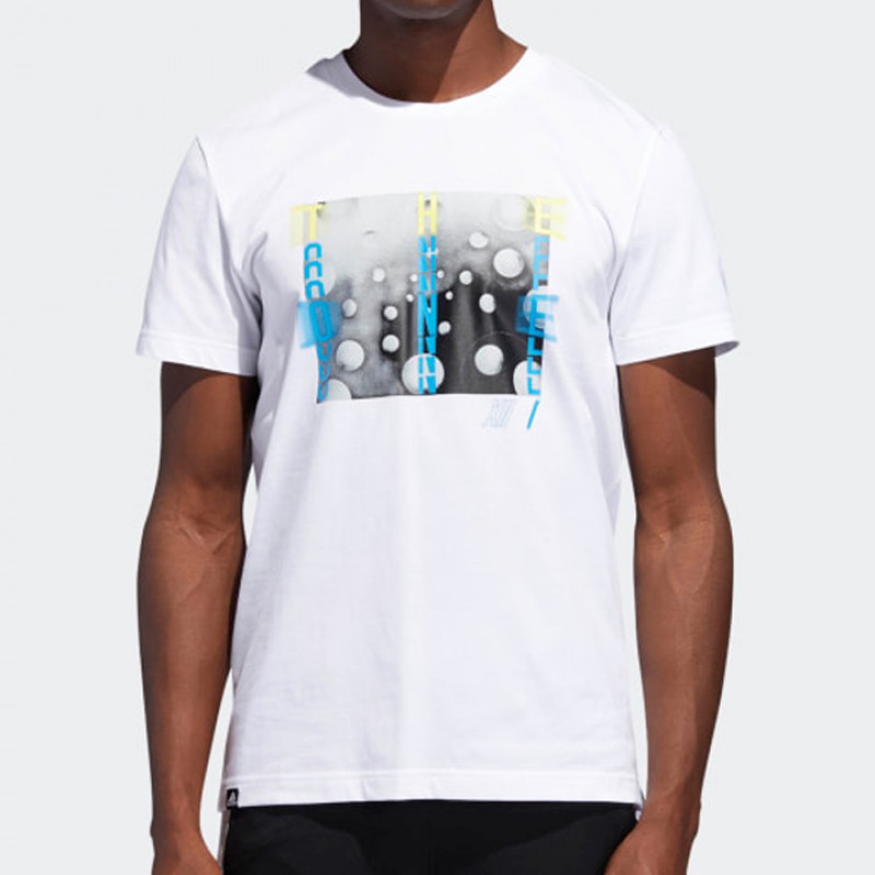 BAJU BASKET ADIDAS James Harden Verb Graphic Tee
