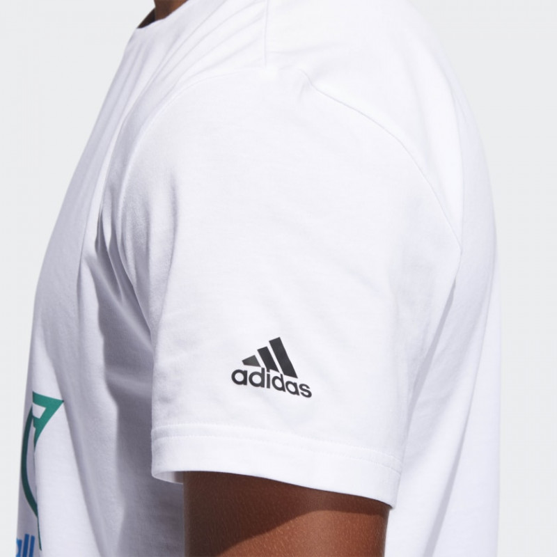 BAJU BASKET ADIDAS ABC Hand Graphic Tee