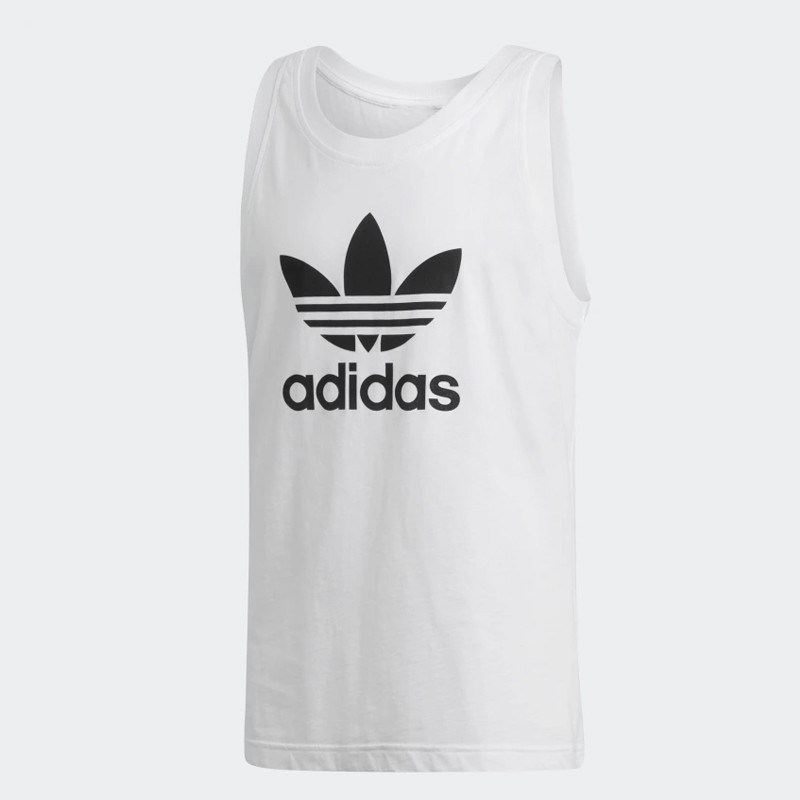 Baju Training Adidas Trefoil Tank Top White