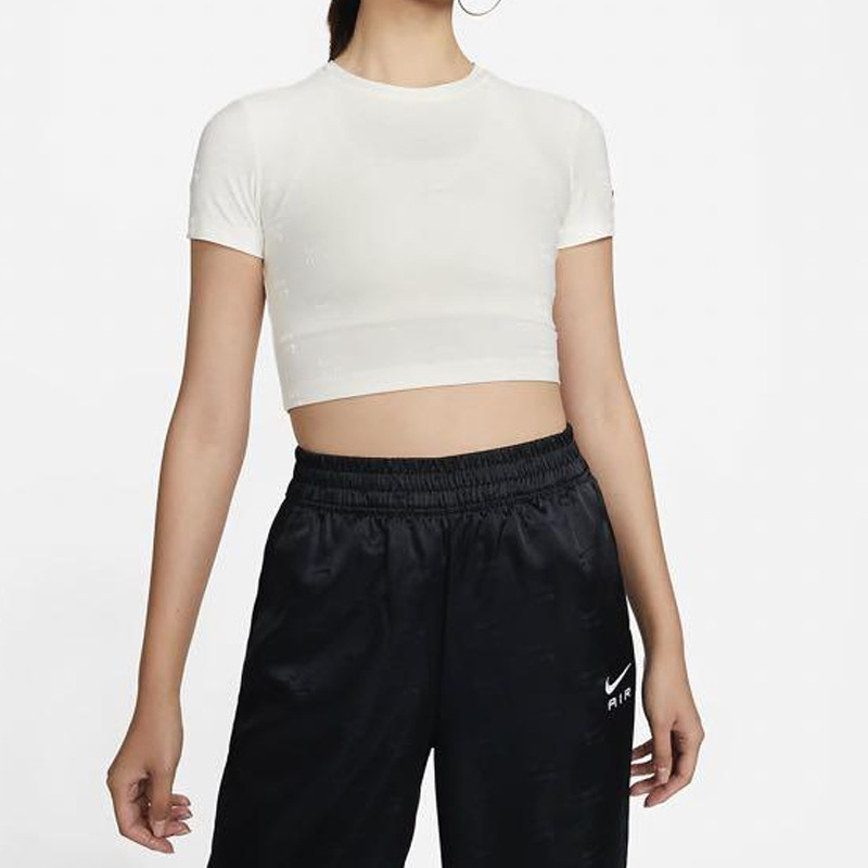 BAJU SNEAKERS NIKE Wmns Air Short Sleeve Crop Top