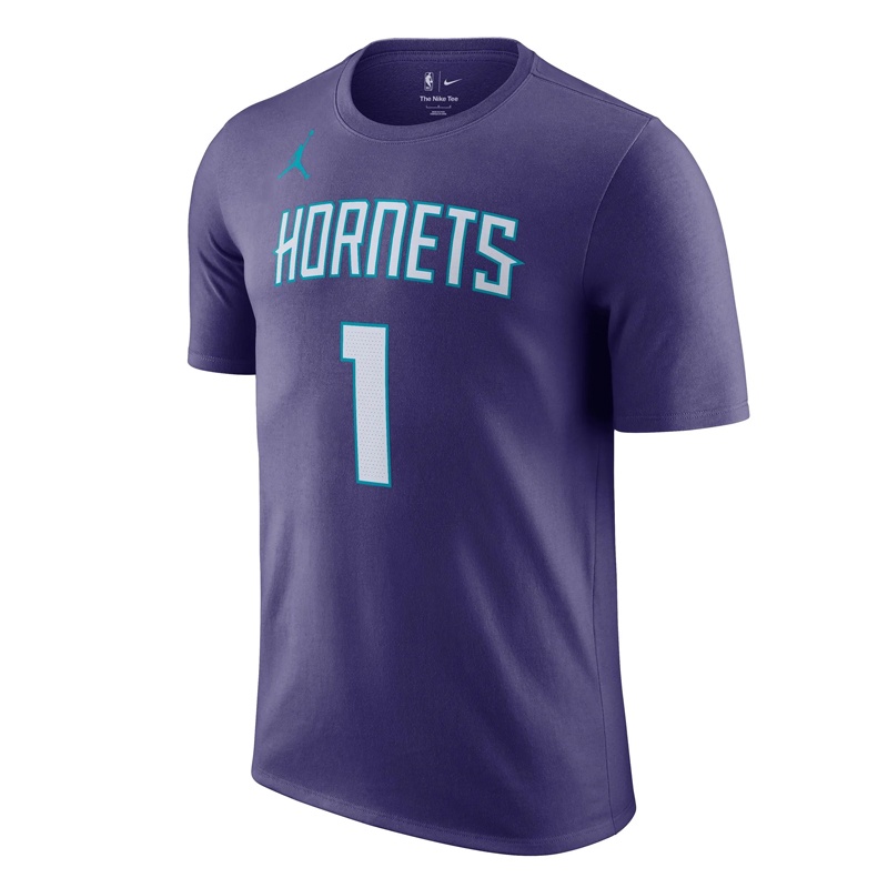 BAJU BASKET AIR JORDAN Lamelo Ball Charlotte Hornets Statement Edition Tee