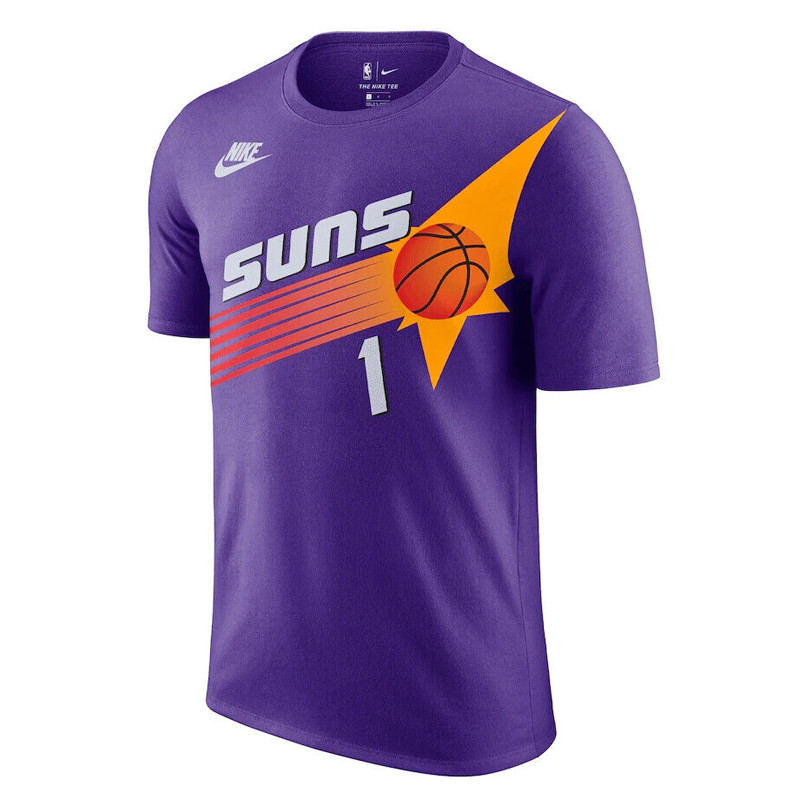 BAJU BASKET NIKE Devin Booker Phoenix Suns Hardwood Classic Tee