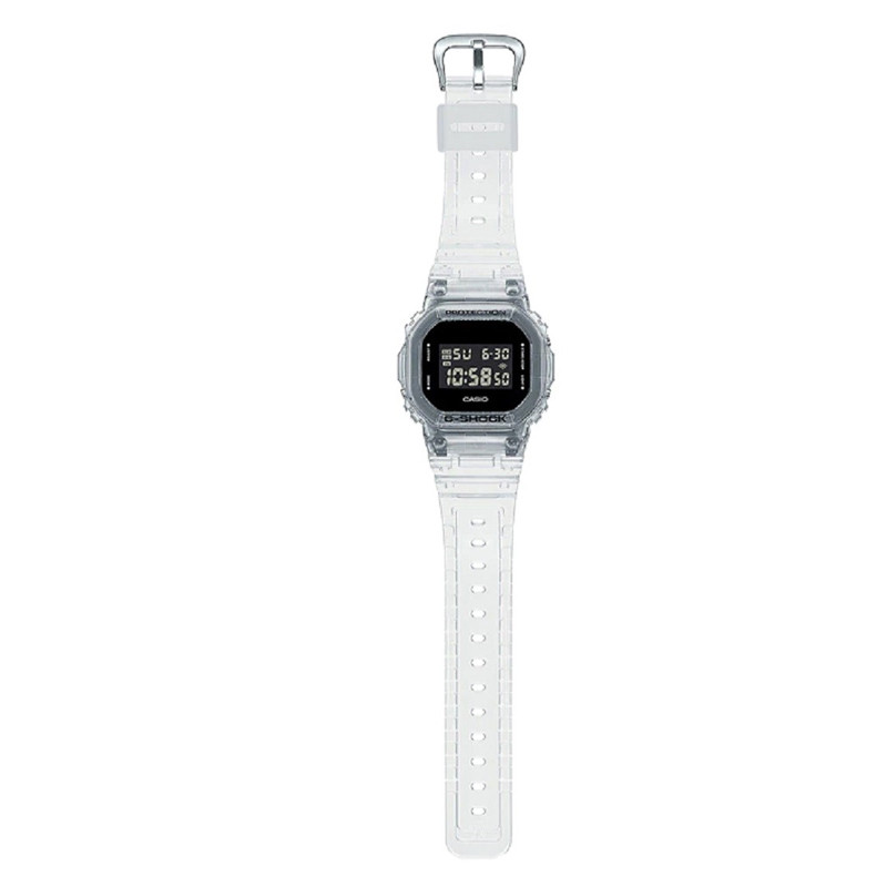 JAM TANGAN  CASIO G-shock Digital Dial Clear Resin Strap