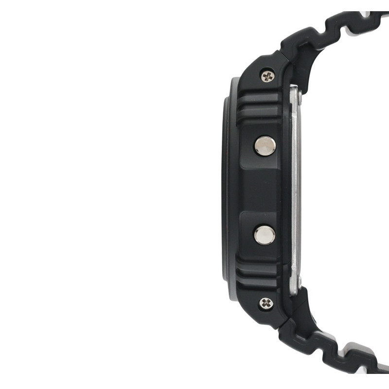 JAM TANGAN  CASIO G-shock Winter Premium Christmas Series Digital Dial Black Resin Strap