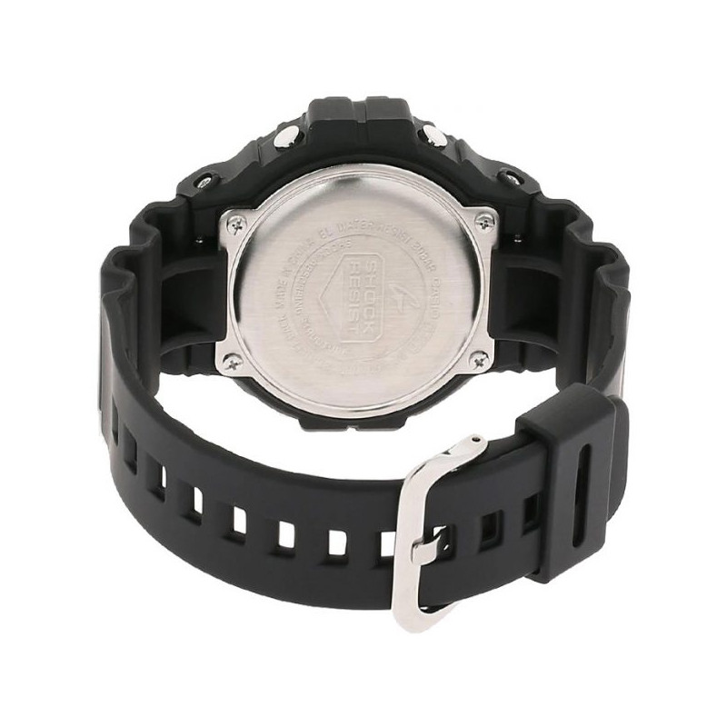 JAM TANGAN  CASIO G-Shock Vintage Reborn Digital Dial Black Resin Strap