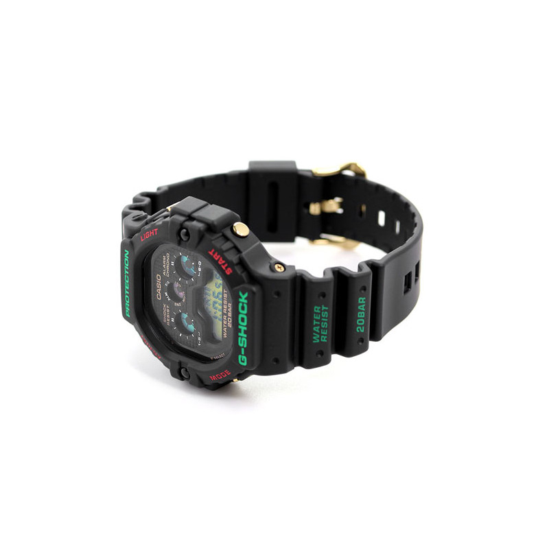 JAM TANGAN  CASIO G-shock Winter Premium Christmas Series Digital Dial Black Resin Strap