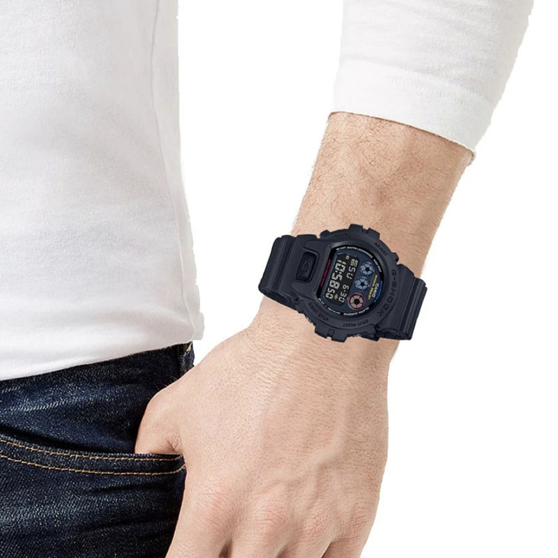 JAM TANGAN  CASIO G-shock Digital Black Dial Black Resin Strap