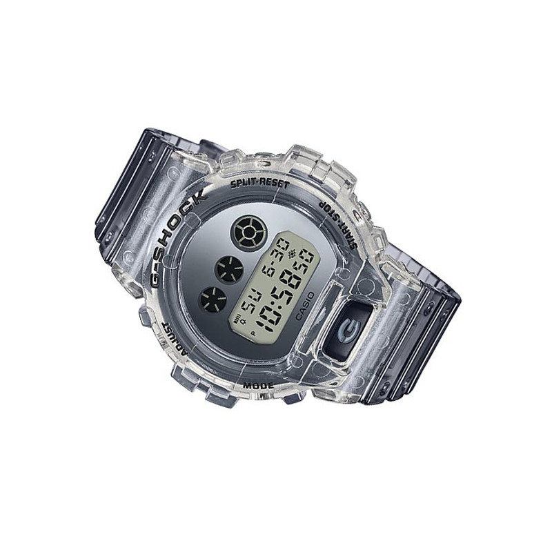 JAM TANGAN  CASIO G-shock Special Color Models Grey Digital Dial Grey Resin Strap