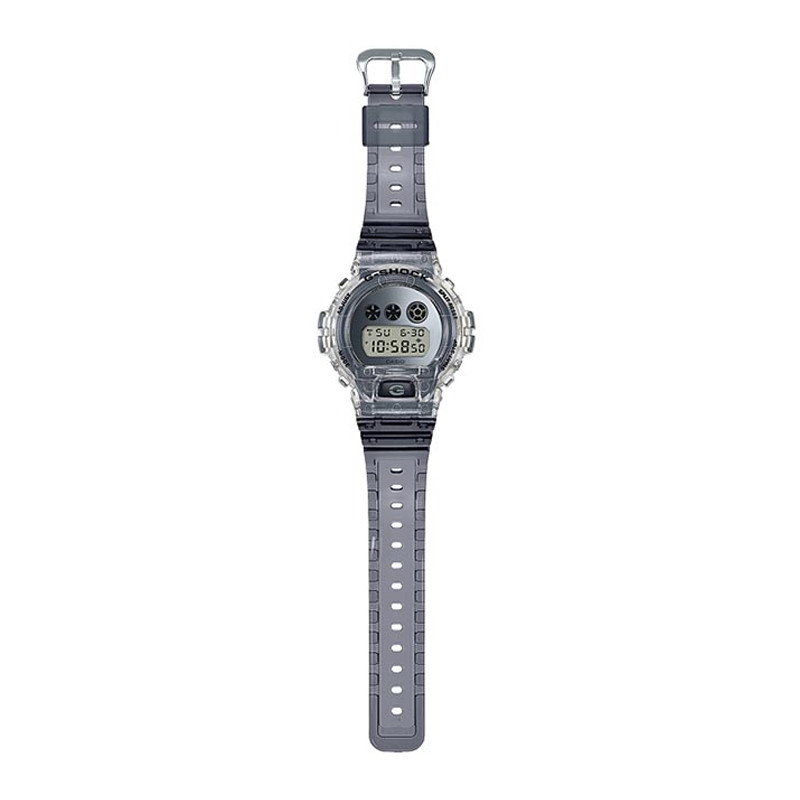 JAM TANGAN  CASIO G-shock Special Color Models Grey Digital Dial Grey Resin Strap