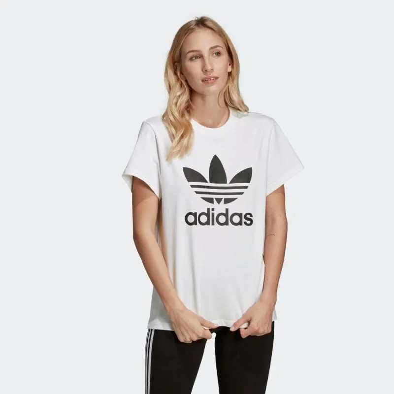BAJU TRAINING ADIDAS Wmns Boyfriend Trefoil