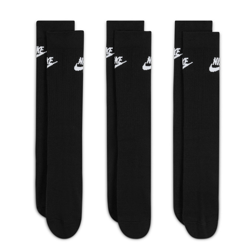 KAOS KAKI SNEAKERS NIKE 3PK Sportswear Everyday Essential Crew Socks