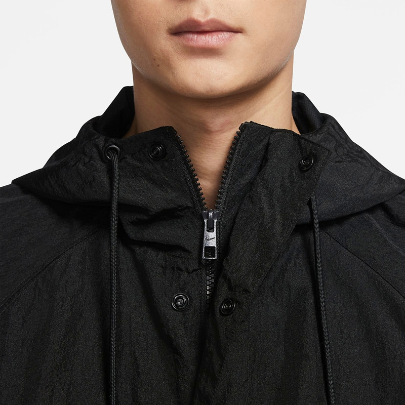 BAJU TRAINING NIKE Alphabet Logo Printing Woven Hooded Jacket