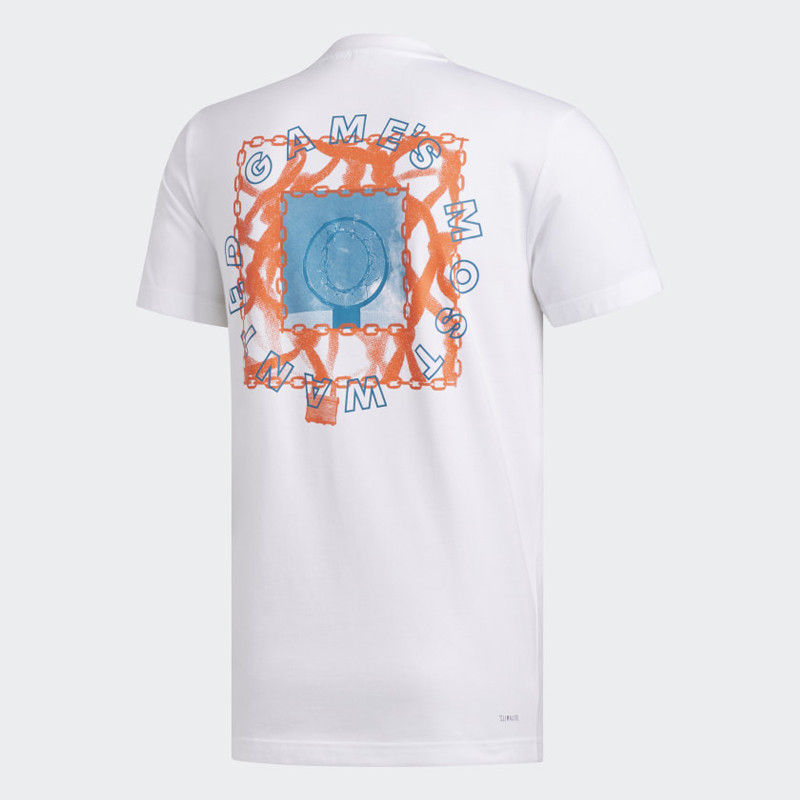 BAJU BASKET ADIDAS Q4 Wanted Verb Tee