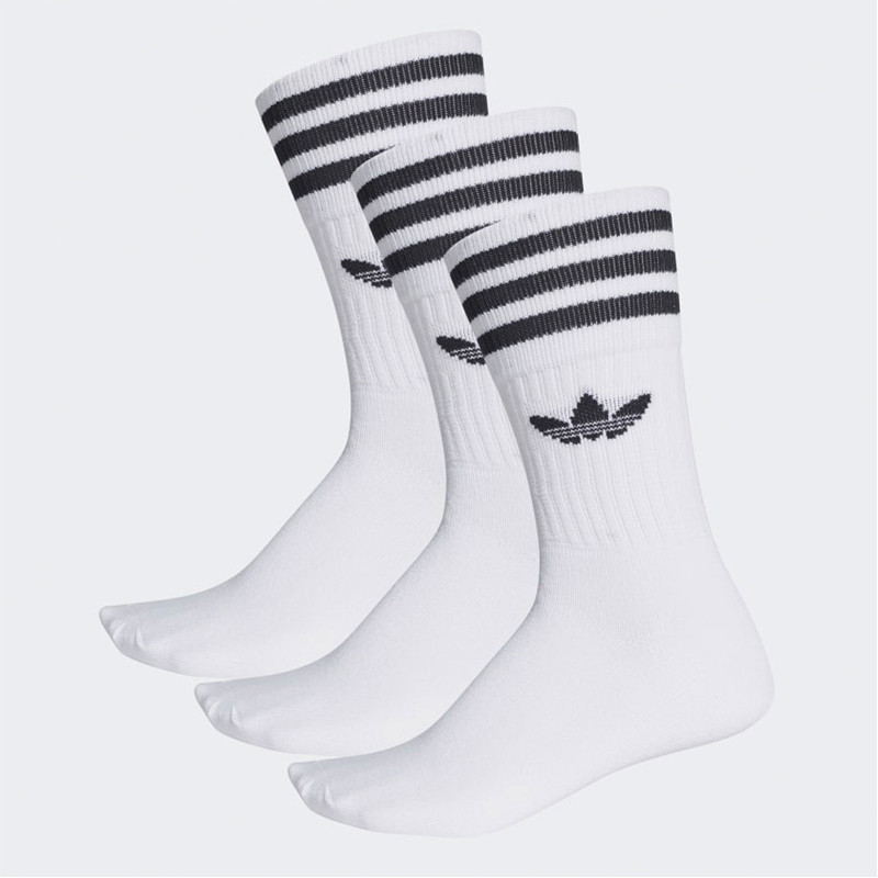 KAOS KAKI SNEAKERS ADIDAS 3PK Originals Mid Cut Crew Socks