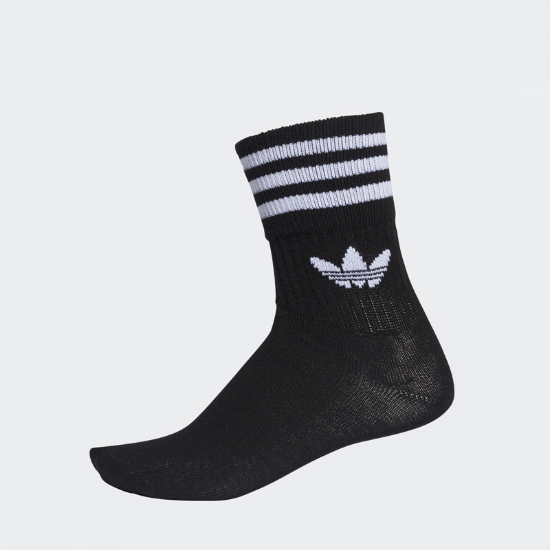 KAOS KAKI SNEAKERS ADIDAS 3PK Mid-Cut Crew Socks