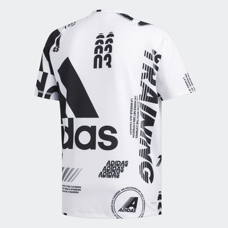 BAJU TRAINING ADIDAS Freelift Daily Print Tee