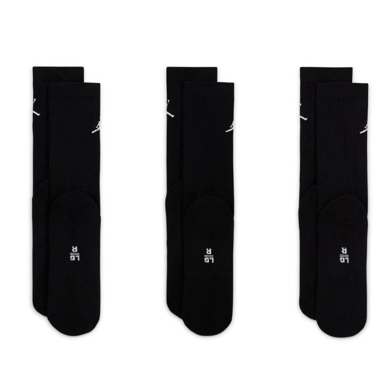 KAOS KAKI BASKET AIR JORDAN 3pk Everyday Lightweight Crew Socks