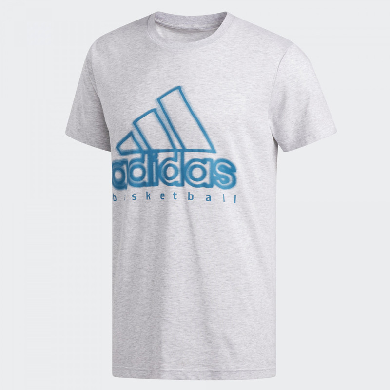 BAJU BASKET ADIDAS Wanted Logo Basketball Tee