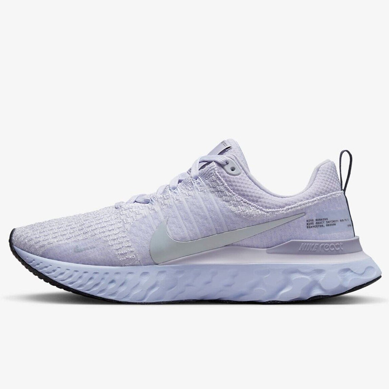 Sepatu Lari Nike React Infinity Run Flyknit 3 Palest Purple Iron